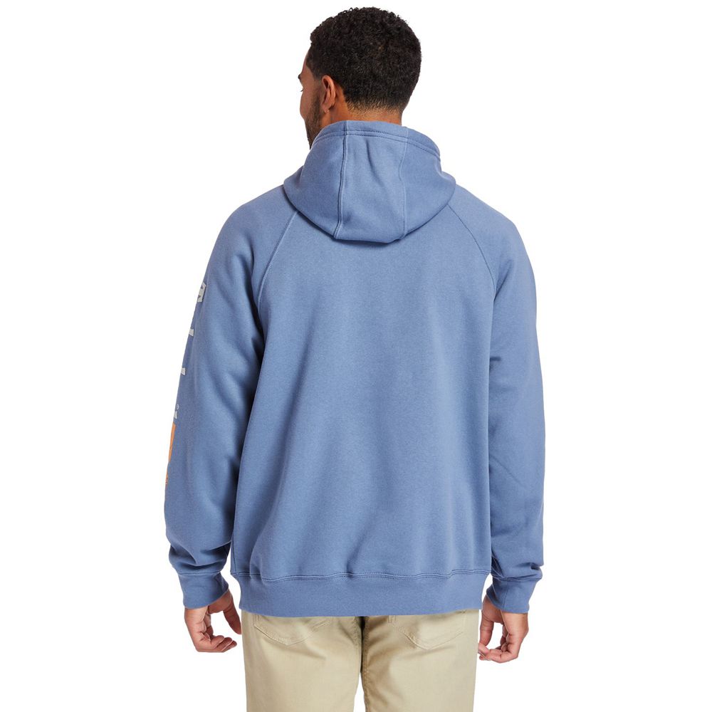 Sudadera Timberland Argentina Hombre - Pro® Hood Honcho Sport Hoodie - Azules - ASXEDP-479